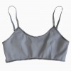 Brassière ALICE coton biologique gris
