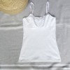 ALIX  top/brassière coton bio BLANC