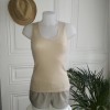 débardeur COSY SABLE 100%  coton bio 
